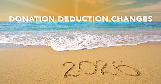 charitable deductions changing in 2026
